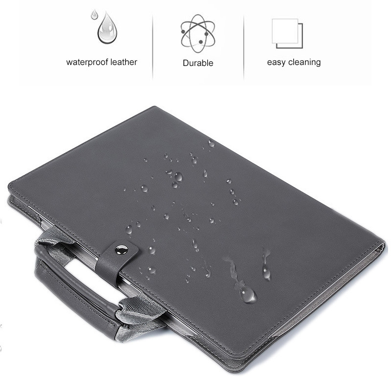 New Business Macbook Pro Laptop Bag Fashion Notebook Case For Apple Notebook Leather Computer Case