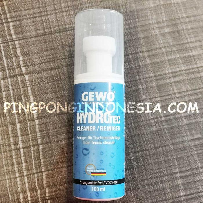 Gewo Hydrotec Cleaner With Sponge 100Ml - Pembersih Karet Pingpong Bet