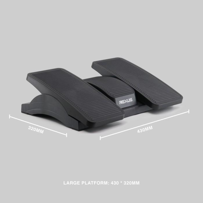 Rexus Angle Pedestal Ergonomic Footrest / Foot Rest / Footrest ergo / Rexus Pedestal