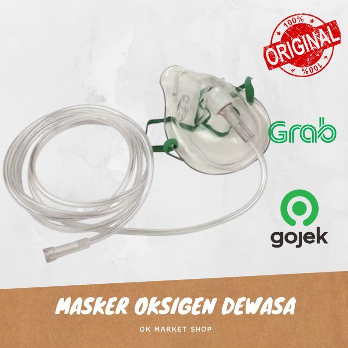 Masker Oksigen Dewasa - Oxygen Mask Adult