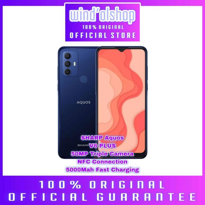Sharp Aquos V6 Plus SH-C04 Android Smartphone 4/64 Aquos V6+ V6 + Octa Core