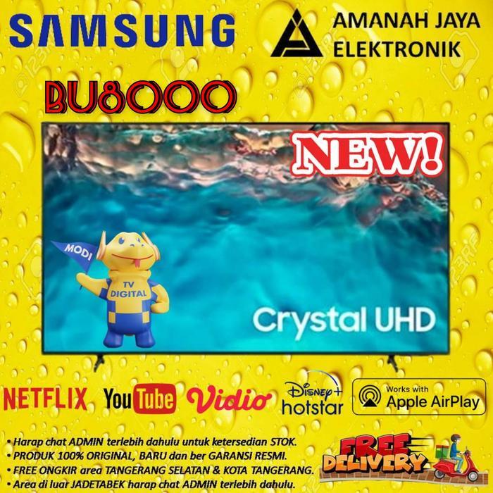 SAMSUNG LED 43BU8000 CRYSTAL UHD 4K 43 inch SMART TV UA43BU8000 BU8000
