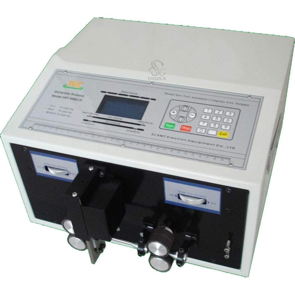 BELI SEKARANG SWT508-C Computer Automatic Wire Stripping Machine, wire peeling machine with LCD Disp