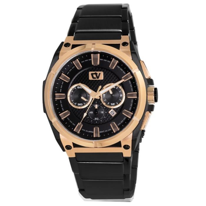 Jam Tangan CHRIST VERRA Pria Original CV C20028G-18 BLK