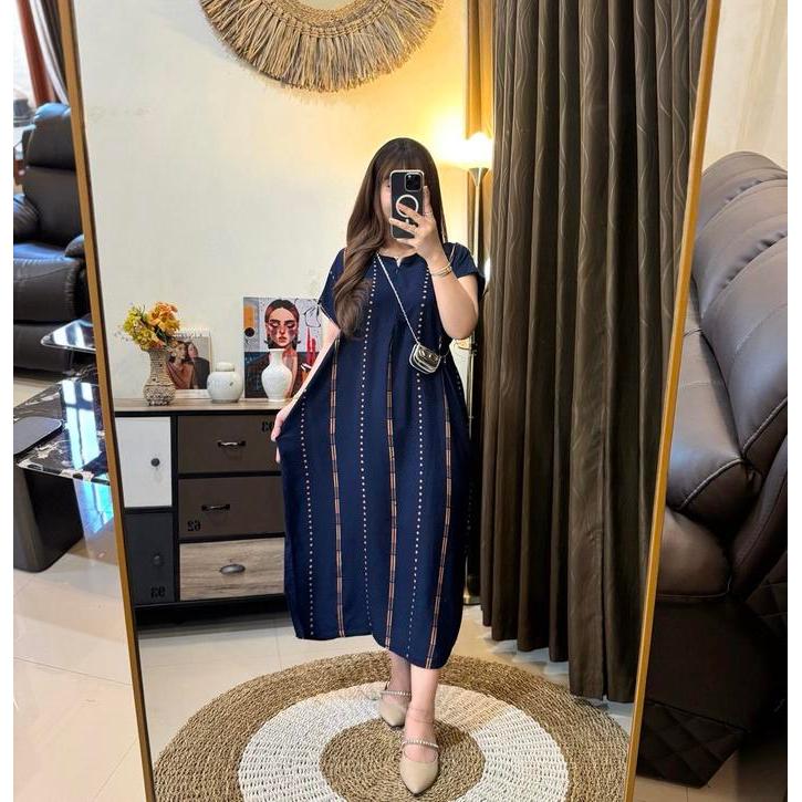 Premium Luvema Daster Lowo Rayon Busui Resleting Citra Original