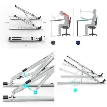 Stand Laptop FSB1 Adjustable Holder Tablet Up to 17Inch Asus Macbook