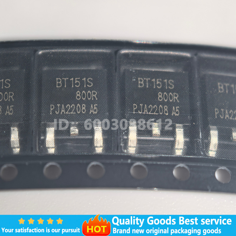 5PCS BT151S-800R 151S8 TO-252 Unidirectional thyristor transistor New