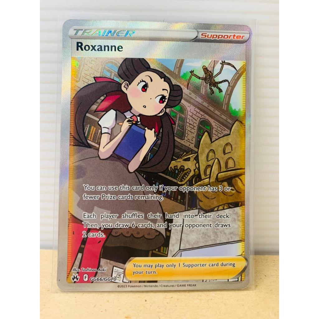 Roxanne SR Pokemon Crown Zenith Pokemon English Inggris
