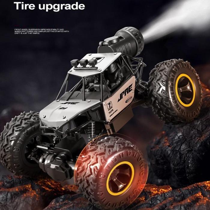 Premium Rc Remote Mainan Mobil Remote Control Rock Rc Crawler Offroad Alloy Material 1:18 Maianan