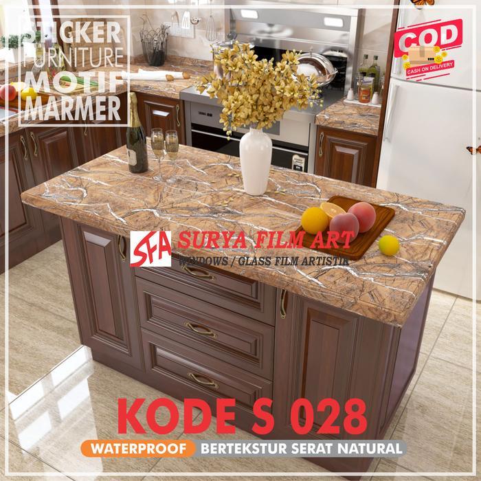 STIKER LANTAI MOTIF MARMER