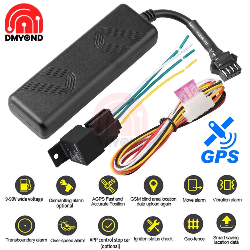 PROMO HARI INI  1 Set Mini GPS Tracker Vehicle Tracking Device Car Motorcycle GSM Locator Built-in g