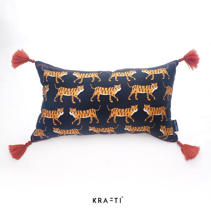 Bantal Sofa / Bantal 30x50cm / Bantal Motif Tiger / Bantal Macan