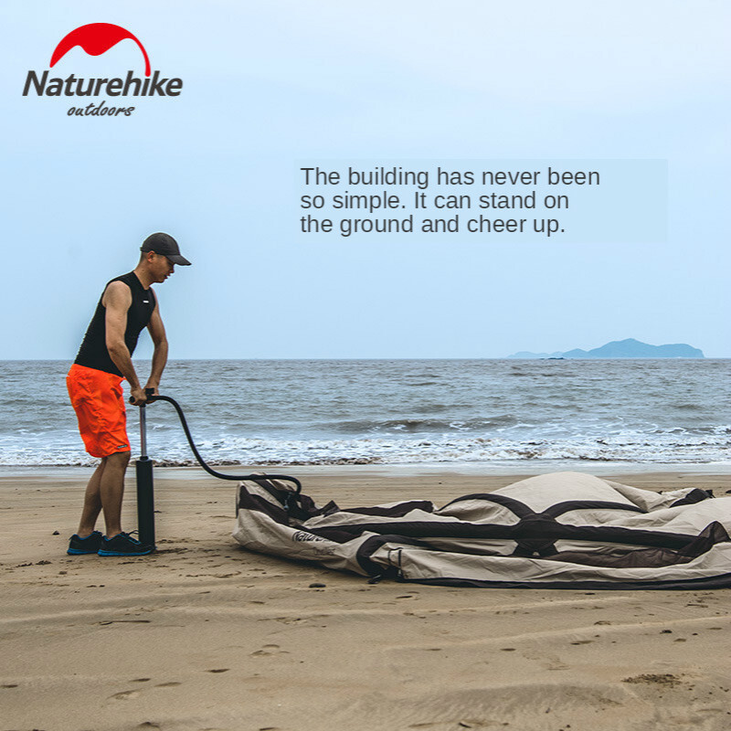 Naturehike Hexagonal Inflatable Beach Tent Inflatable Pergola Camping Tent