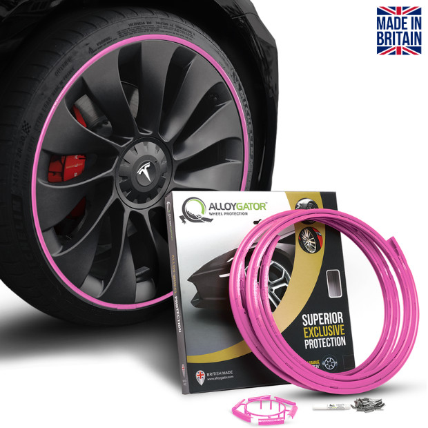 Alloygator Pink Pelindung Velg Mobil RIM Protection Made In UK Original Exclusive