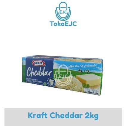 KRAFT CHEDDAR 2KG / KEJU CHEDDAR PARUT 2KG / KEJU CHEDDAR SERBAGUNA