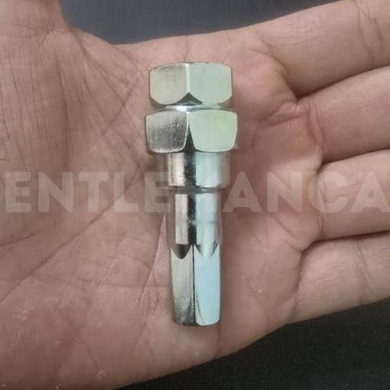 Gentleman Kunci L Pembuka Mur Baut Lug Nut Lugnut Ban Roda Hexa Velg 19 & 21