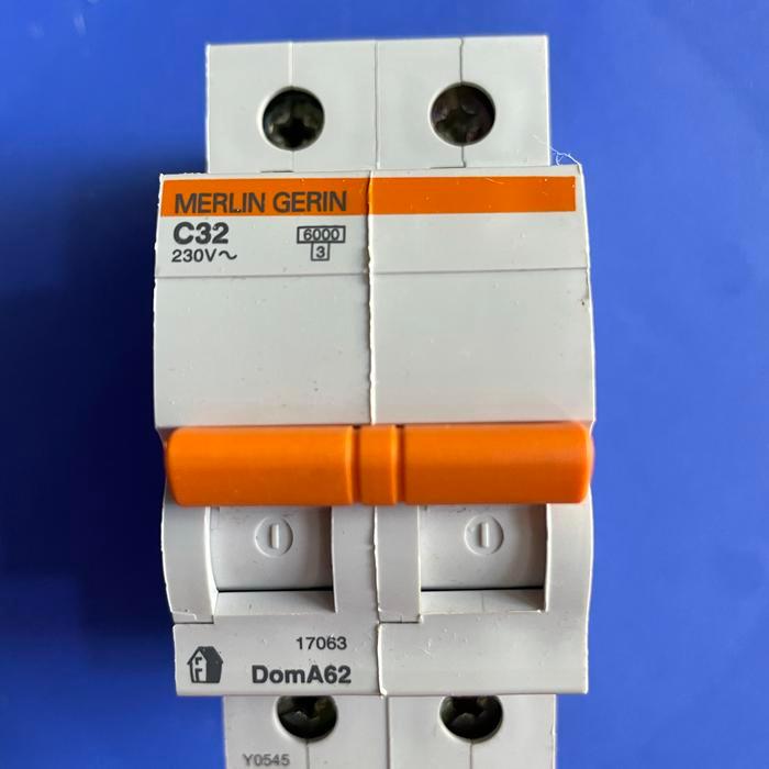 Mcb 2P 32A Domae Merlin Gerin