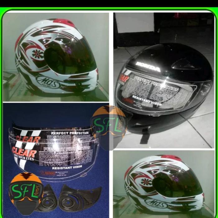 Kaca - Visor Helm Full Face BMC-MDS-GM-TRX-Standar Honda