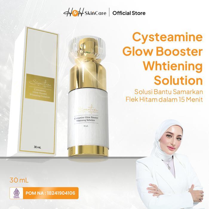Signature by Kamila - Cysteamine Glow Booster Whitening Solution - Serum Cysteamine untuk Flek Hitam