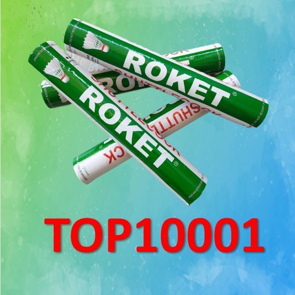 shuttlecock roket hijau