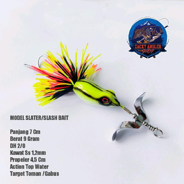 Slater Mini Raz Lure Umpan Casting Toman