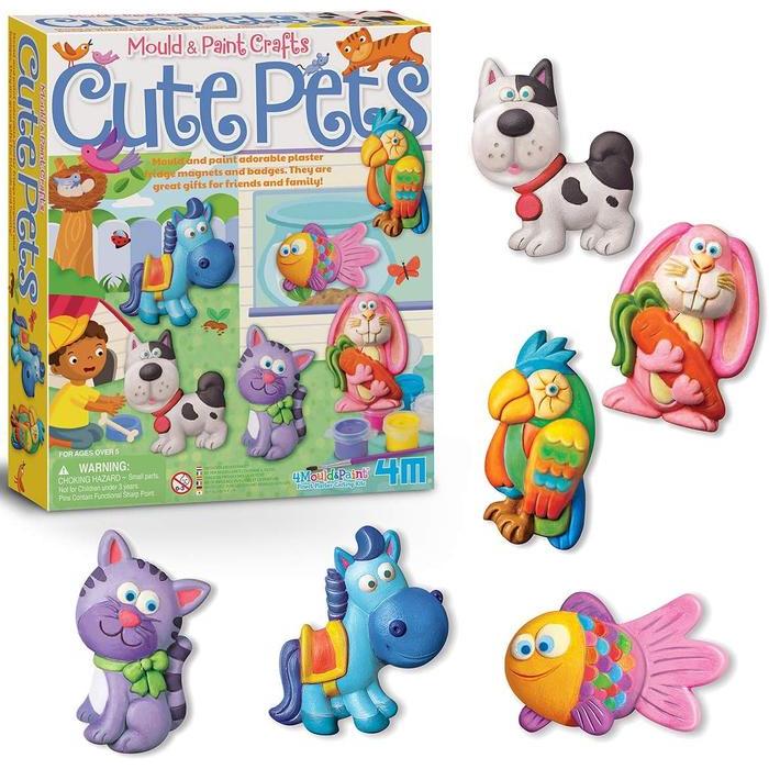 4M Mould & Paint Cute Pets