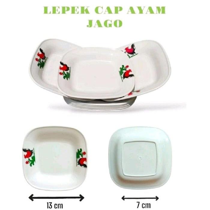 ( isi 12 ) TATAKAN GELAS LEPEK AYAM JAGO - ALAS WADAH PIRING GELAS MUG CANGKIR MAKANAN MINUMAN