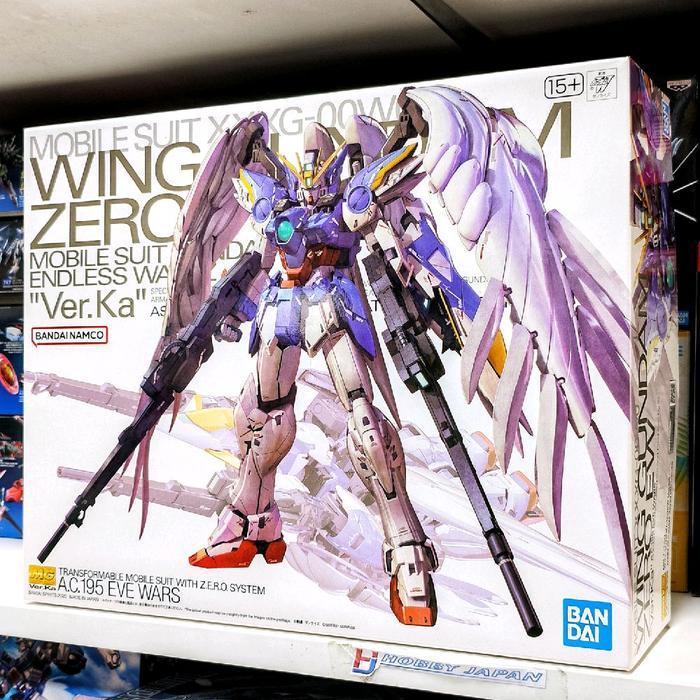 Mg Wing Gundam Zero Ew Ver Ka Bandai Modelkit Pasti Ori