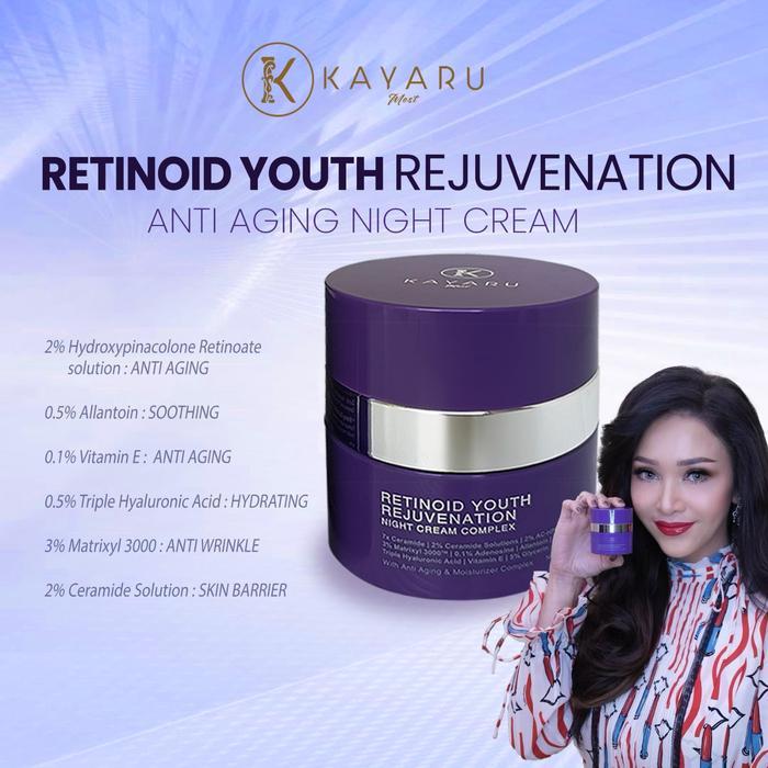 Kayaru Mest Retinoid Youth Rejuvenation Night Cream Complex