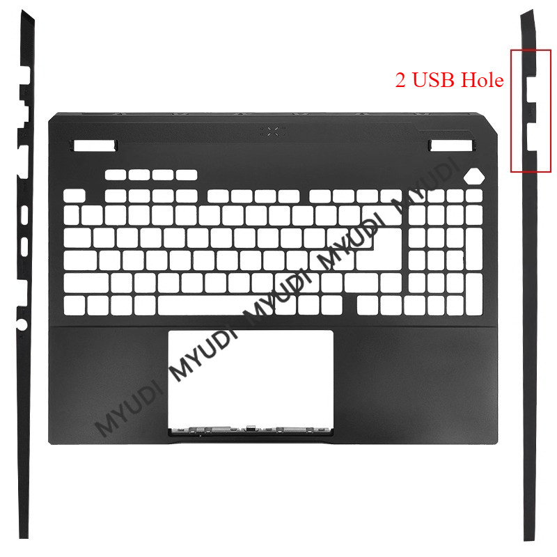 New Shells For ASUS TUF Gaming A16 F16 FX608 FA608 FA608W Case Laptops Palmrest Upper Cover Bottom