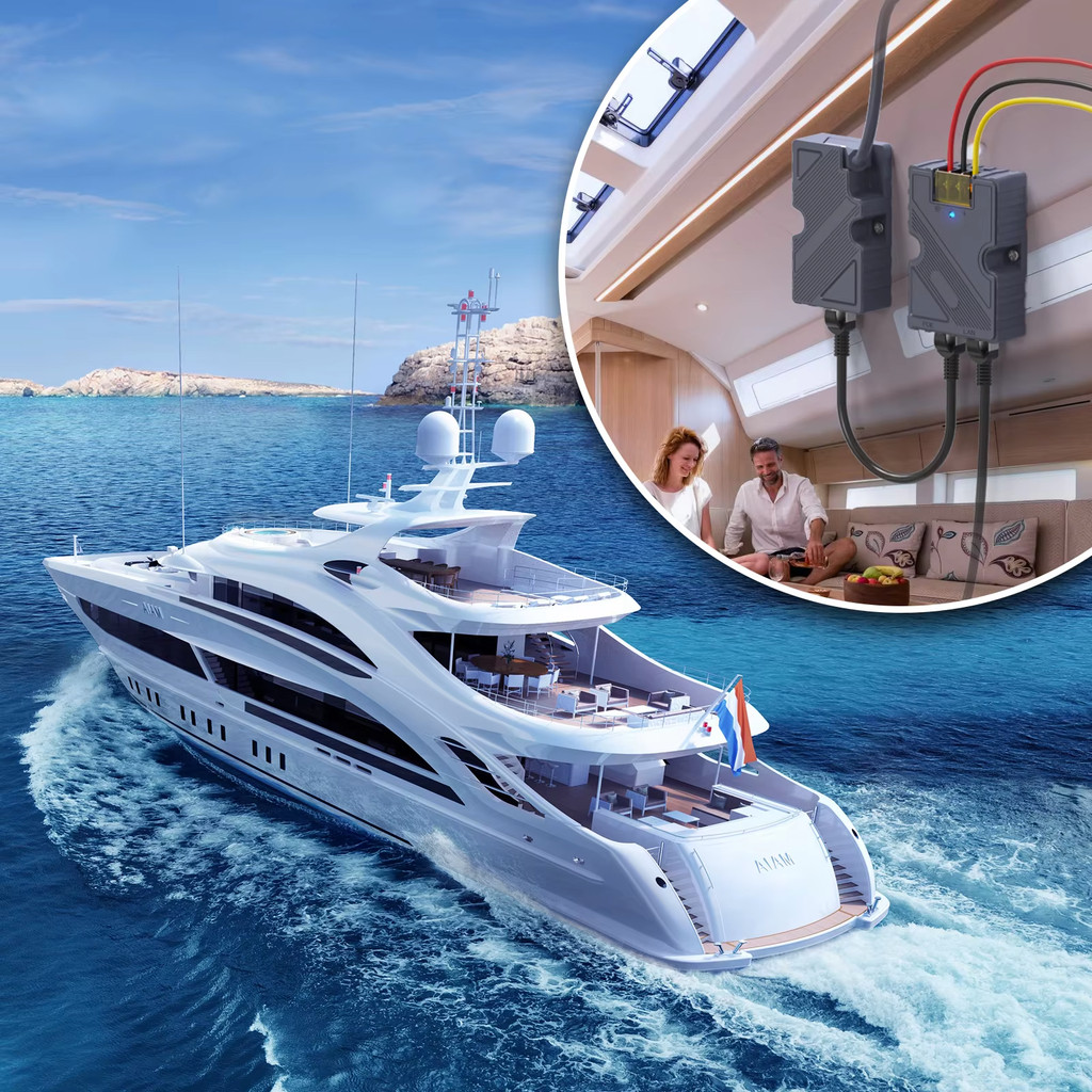 EDUP SK9603 150W Starlink GigE PoE Injector DC Step UP Converter 12V to 48V for StarLink Dish V2