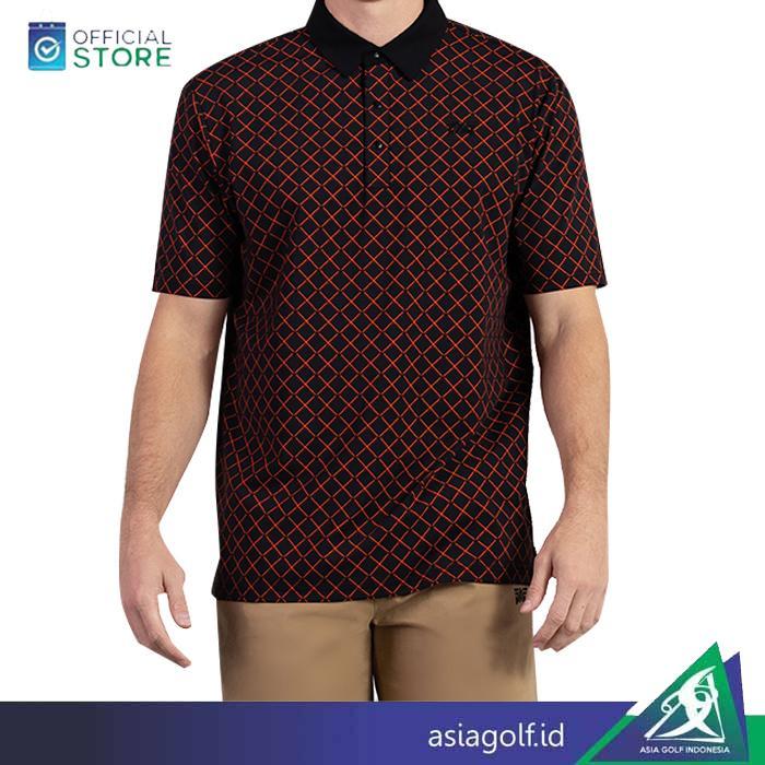 T-Shirt Golf PXG Harlequin Kaos Polo Golf Pria