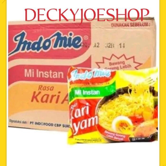 Sedia Indomie kari ayam mie instan 1 DUS