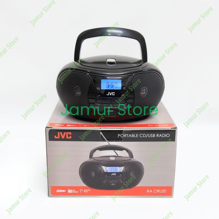 Radio CD Player JVC RA-CRU20 Boombox JVC RA CRU20