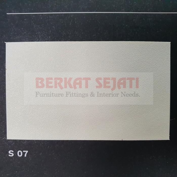 Supercon PUTIH DOFF 07 Pelapis Furniture Mebel not Tacosheet Decosheet .