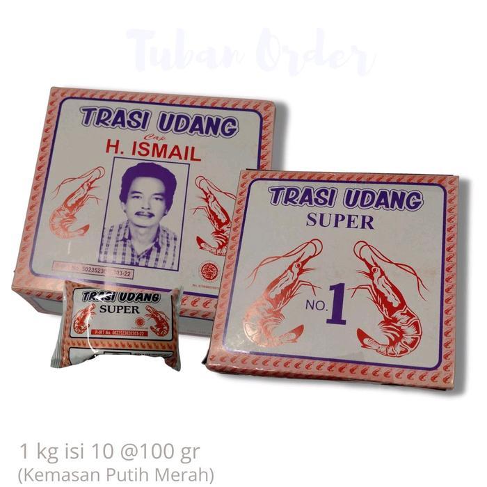 Terasi Super Udang H. Ismail Asli Tuban 1 Kg Organik Rendah Gula Bebas Susu, Bahan Sambal