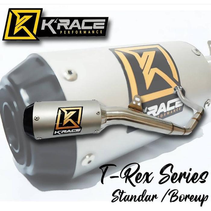 Knalpot Beat Scoopy Fi / Knalpot Krace Scoopy Beat Fi Trex Motor Motorcycle Racing Diskon