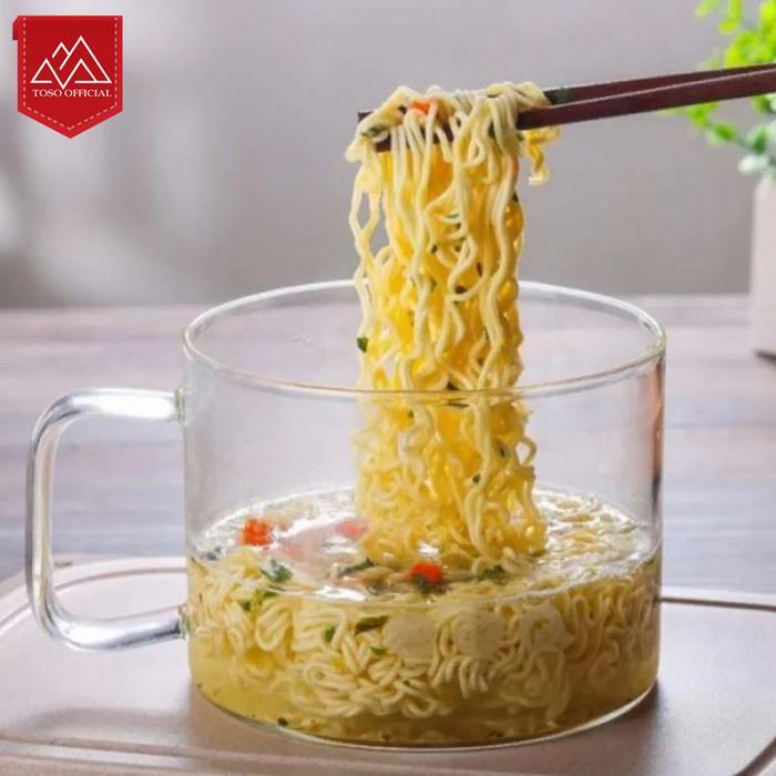 Panci Kaca Transparan Panci Masak Borosilicate Glass Soup Cooking Pot