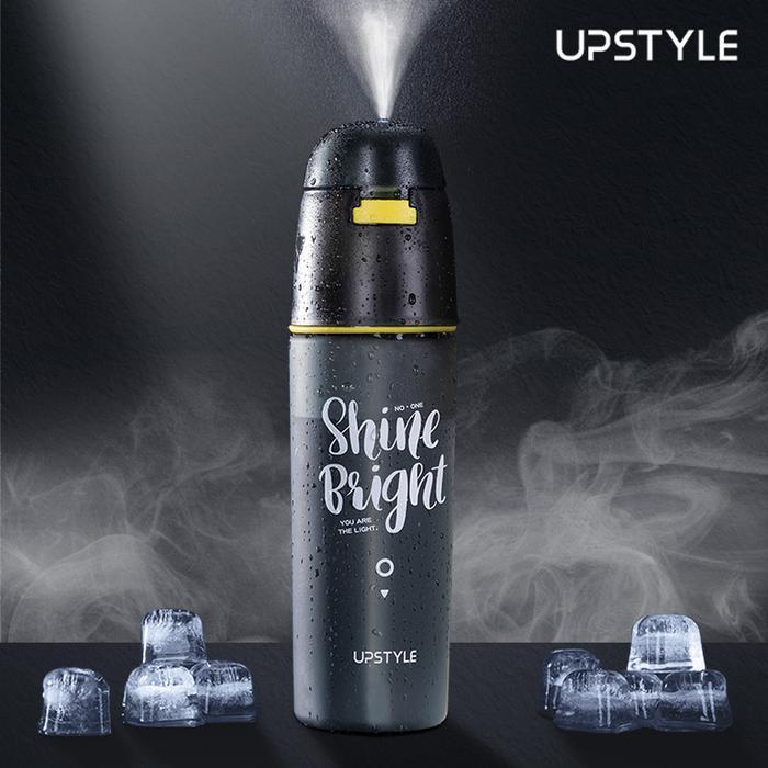 TERBARU BOTOL AIR MINUM 600 ML SPRAY UPSTYLE SPORT WATER BOTTLE FROSTED BISA GOSEND