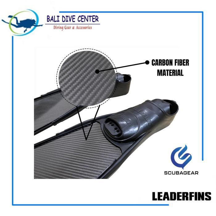 Long Fins Carbon Black - Freediving & Spearfishing