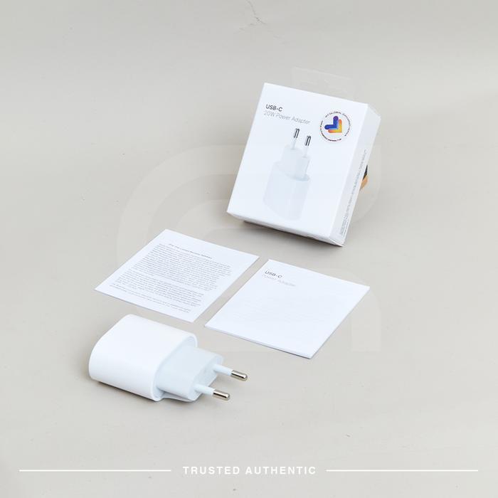 DISKON ADAPTER FAST CHARGING IPHONE - USB C POWER ADAPTER 20W