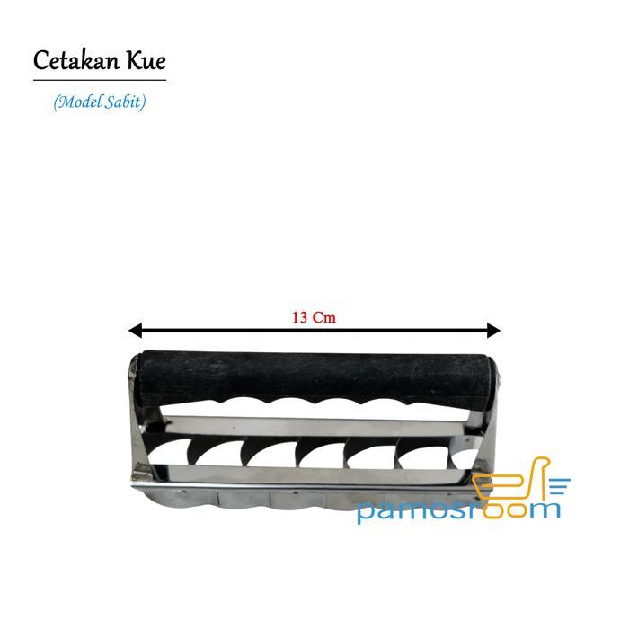 Pamosroom Cetakan Castengel Bulan Sabit Biskuit Bulan Sabit