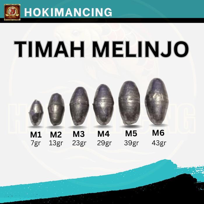TIMAH MELINJO / TIMAH PANCING MELINJO / TIMAH PANCING LAUT / TIMAH OVAL /TIMAH KERUCUT