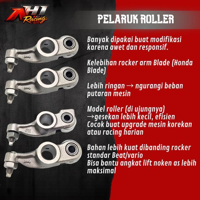 TEMPLAR PELATUK KLEP ROLLER ROCKER ARM RRA JUPITER MX MXKING VIXION XABRE R15 MX NEW MX OLD AH1