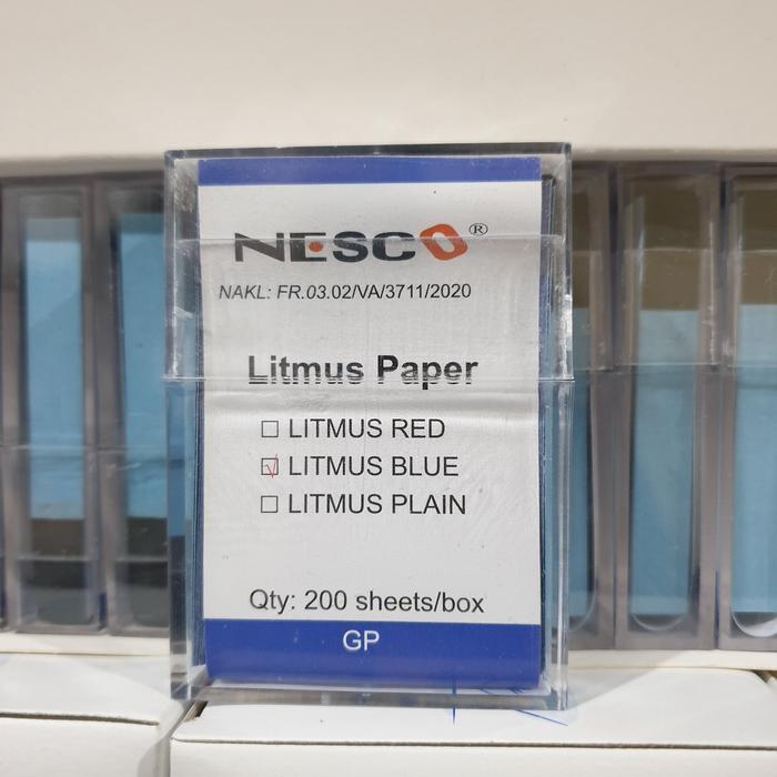 Kertas Lakmus Ketuban Asam Kertas Litmus Merah Biru