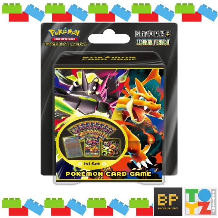 Pokemon Evolusi Mega Set 10 Pak + Ledakan Peniada - Pokemon Tcg Indonesia Ready