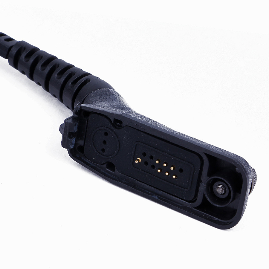 For Motorola Radio DP4400 Police Air Tube Earpiece Microphone PTT Headset Radio Walkie Talkie DP4400