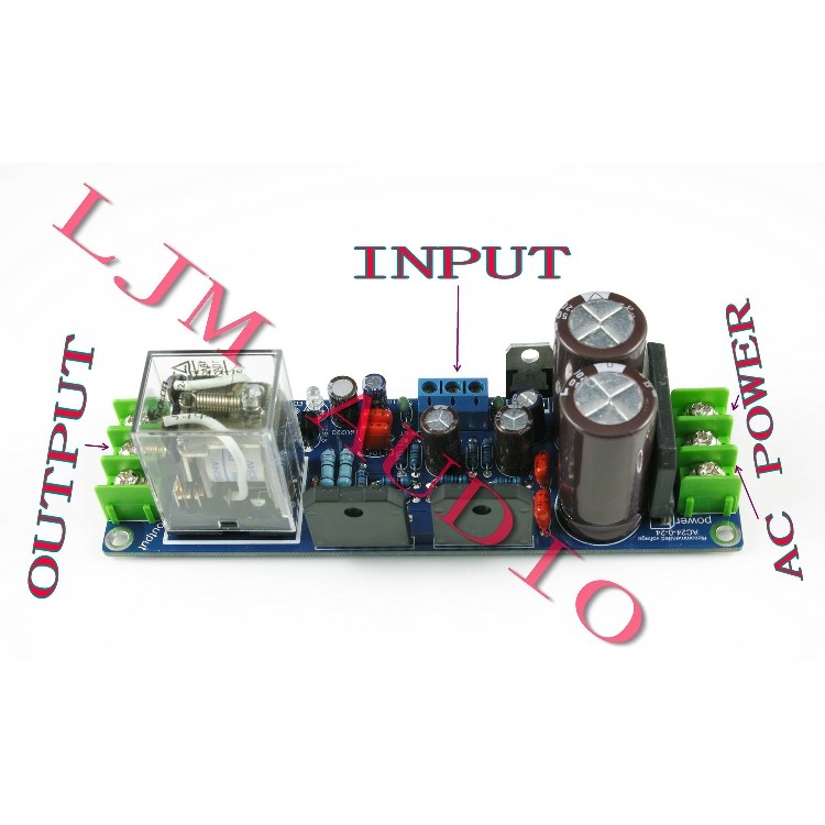 GAINCLONE GC LM3886TF DIY KITS/FINISHED DUAL CHANNEL W/SPEAKER PROTECTION RECTIFIER FILTER POWER AMP