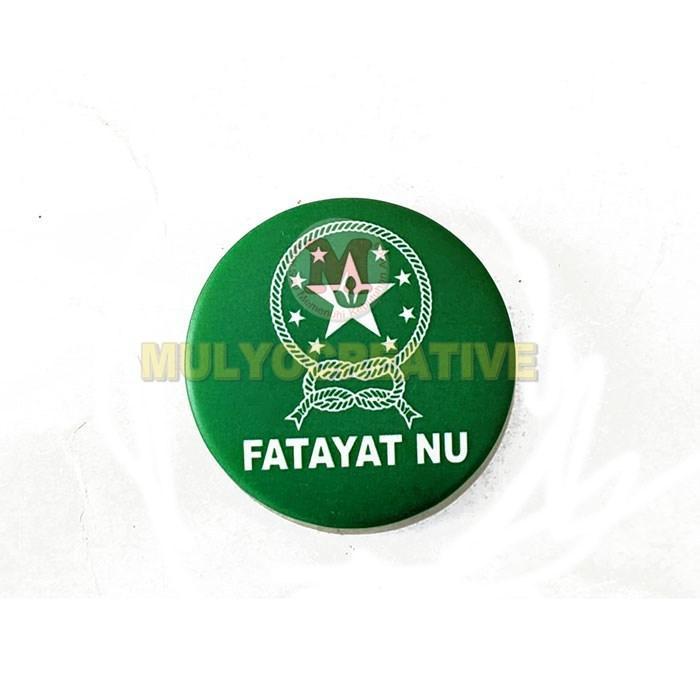 Pin Fatayat NU Bros Button Logo Fatayat NU Pin Plastik