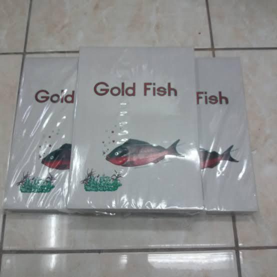 Kertas Koran Folio/ F4 Goldfish (1 rim)
